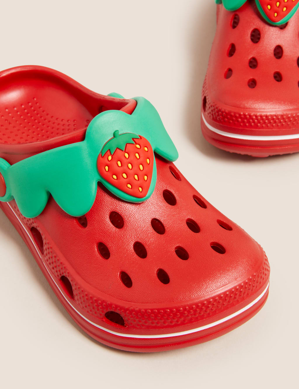 Kids' Strawberry Clogs (5 Small - 12 Small) 3 of 5