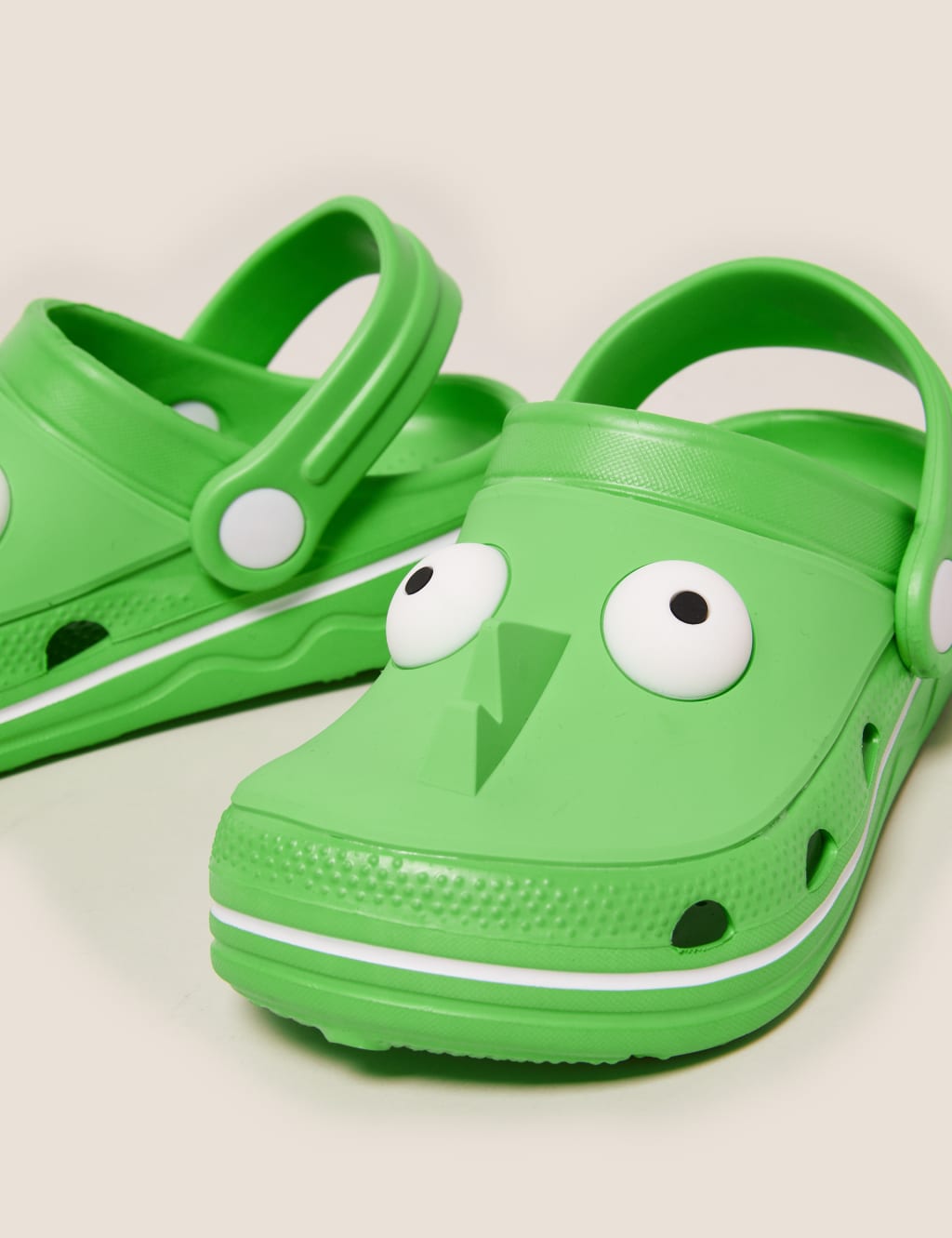 Kids' Green Monster Clogs (5 Small - 12 Small) 3 of 5