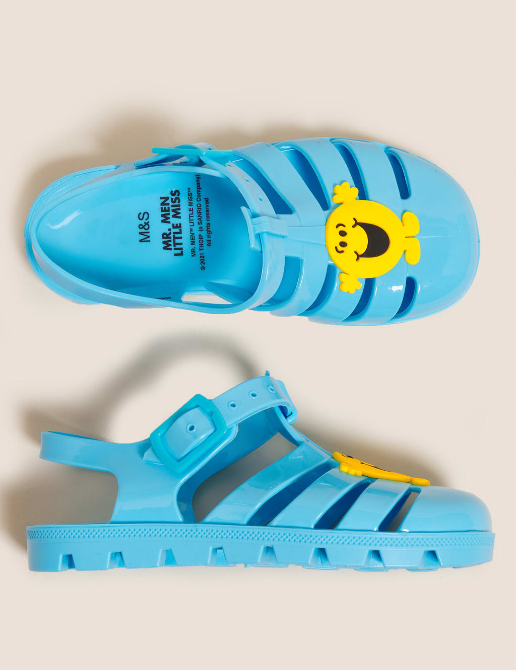 Mr Men Jelly Sandals 5 Small 12 Small M S