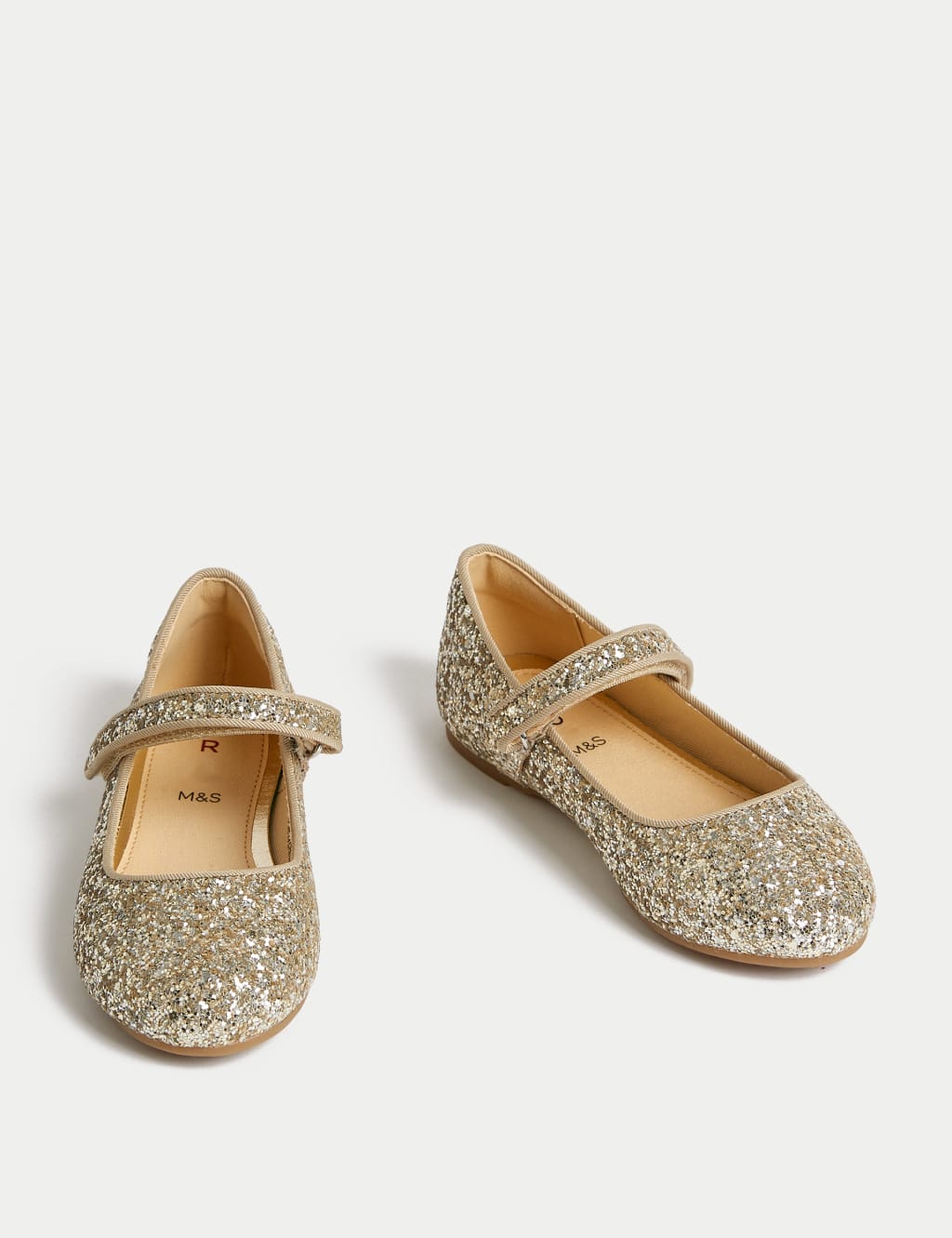 Kids Glitter Mary Jane Shoes 4 Small 2 Large