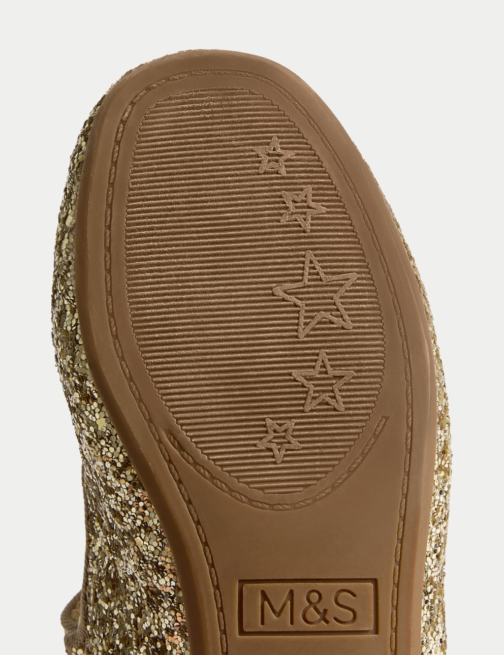 Kids' Glitter Mary Jane Ballet Pumps (4 Small-2 Large) 4 of 4