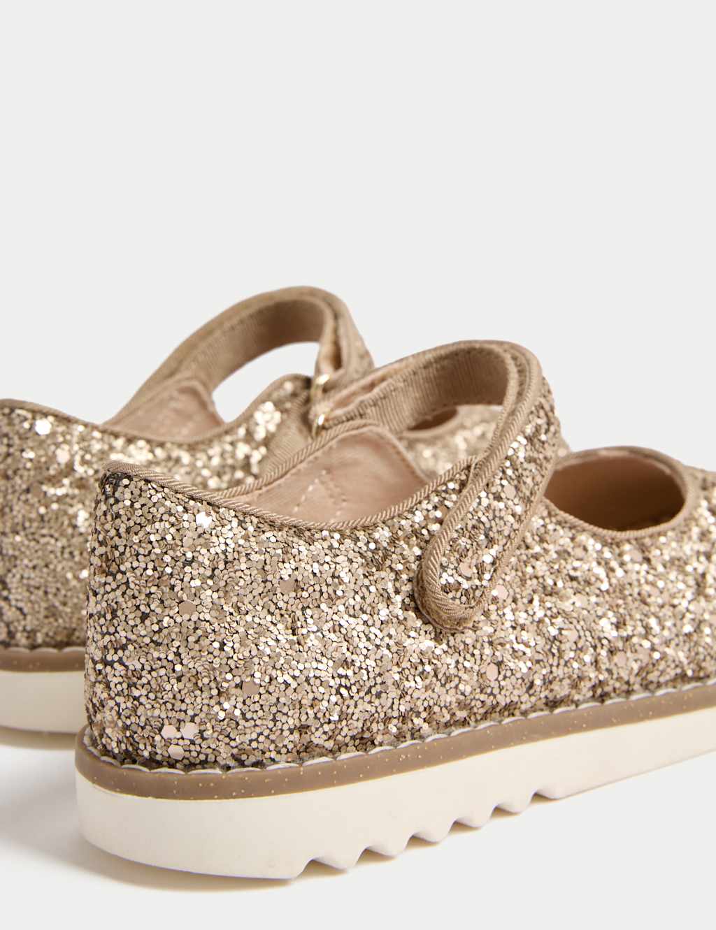 Kids' Glitter Mary Jane Shoes (4 Small - 2 Large) 3 of 4