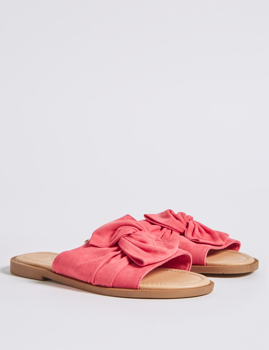Large bow sandals cheap