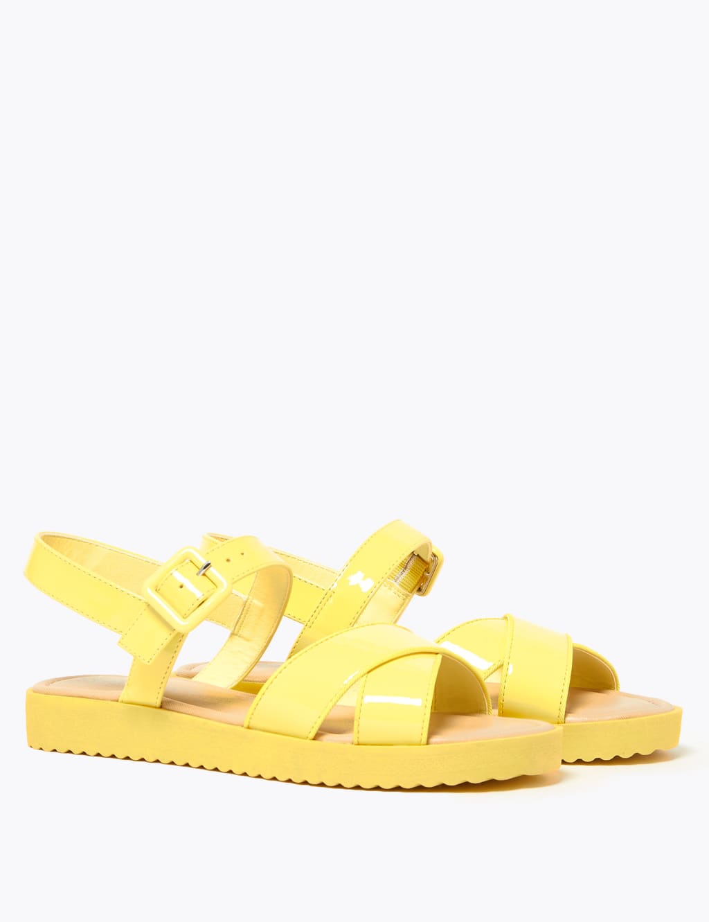 Kids' Cross Vamp Sandals (13 Small - 6 Large) 1 of 5