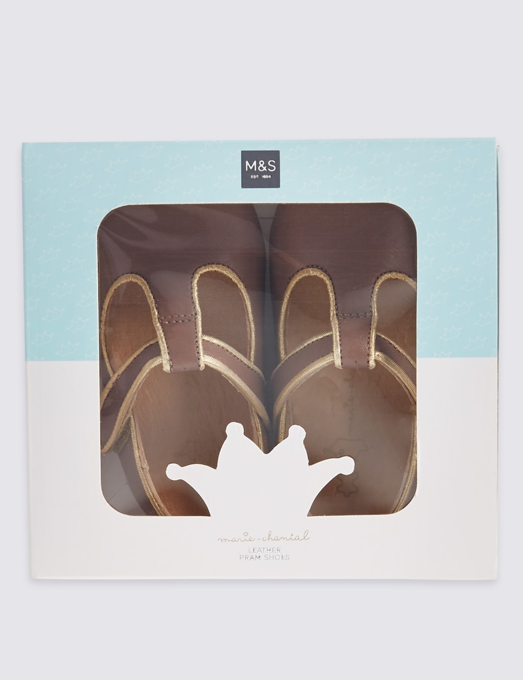 Baby Leather Riptape T-Bar Shoes 5 of 5