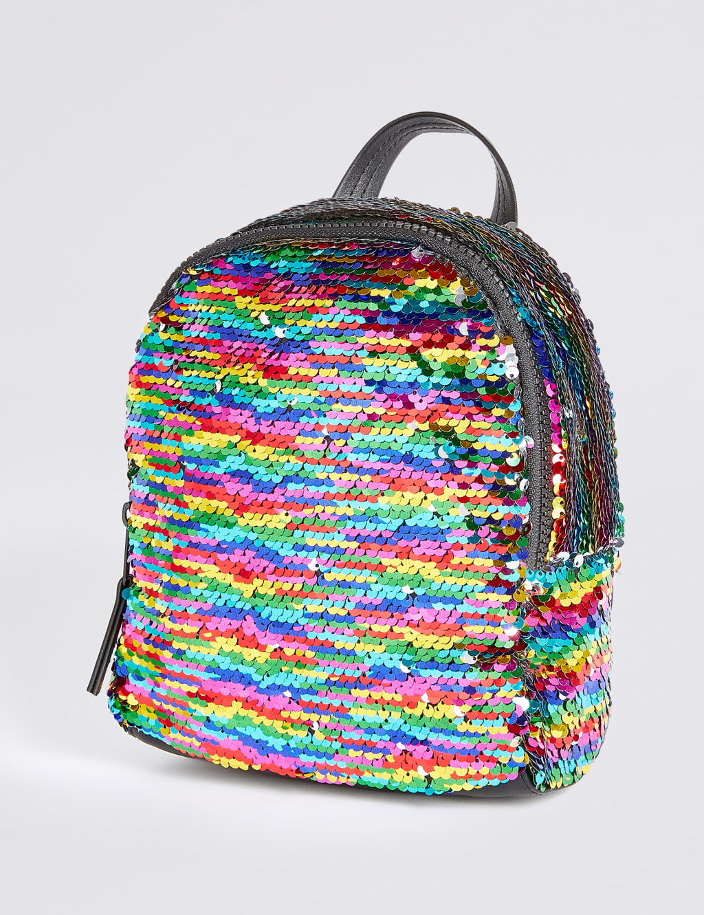 Kids Rainbow Sequin Backpack M S