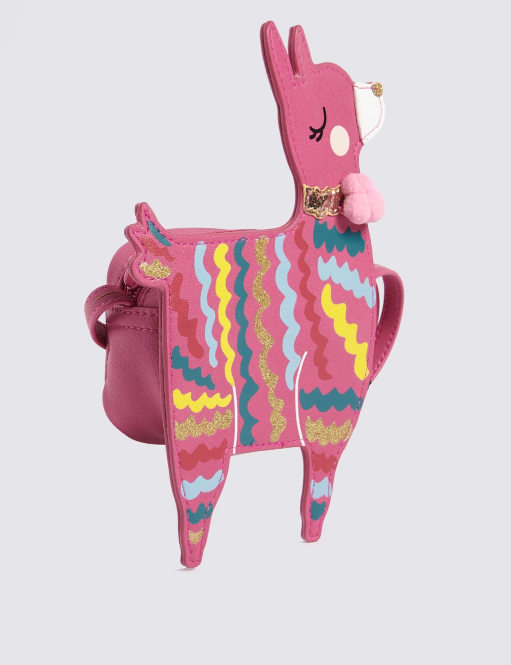 Kid’s Llama Cross Body Bag 2 of 4
