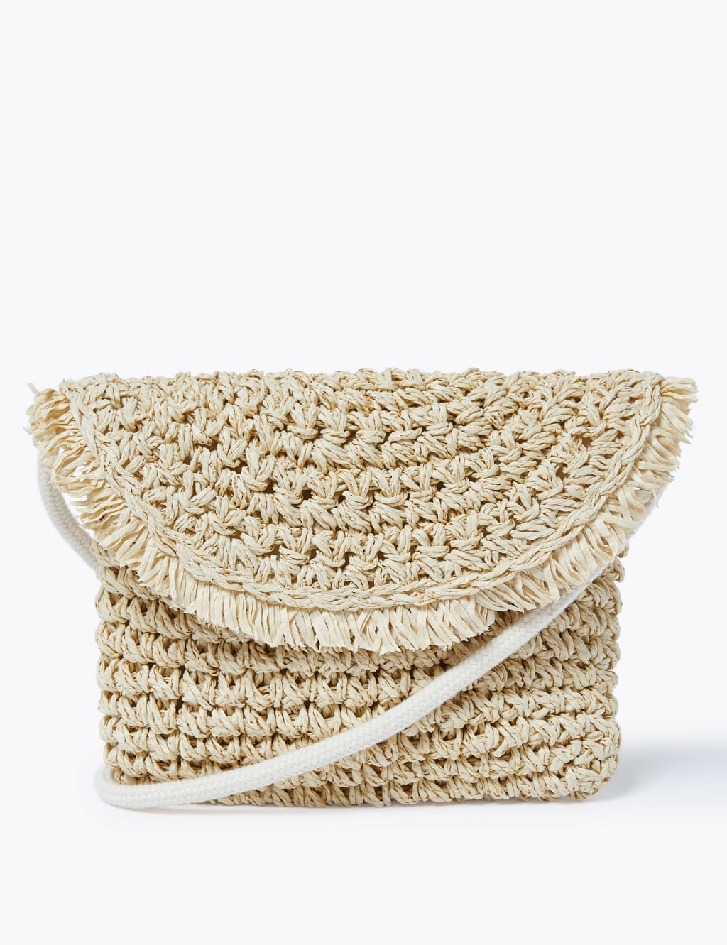 Kids' Straw Cross Body Bag 1 of 4