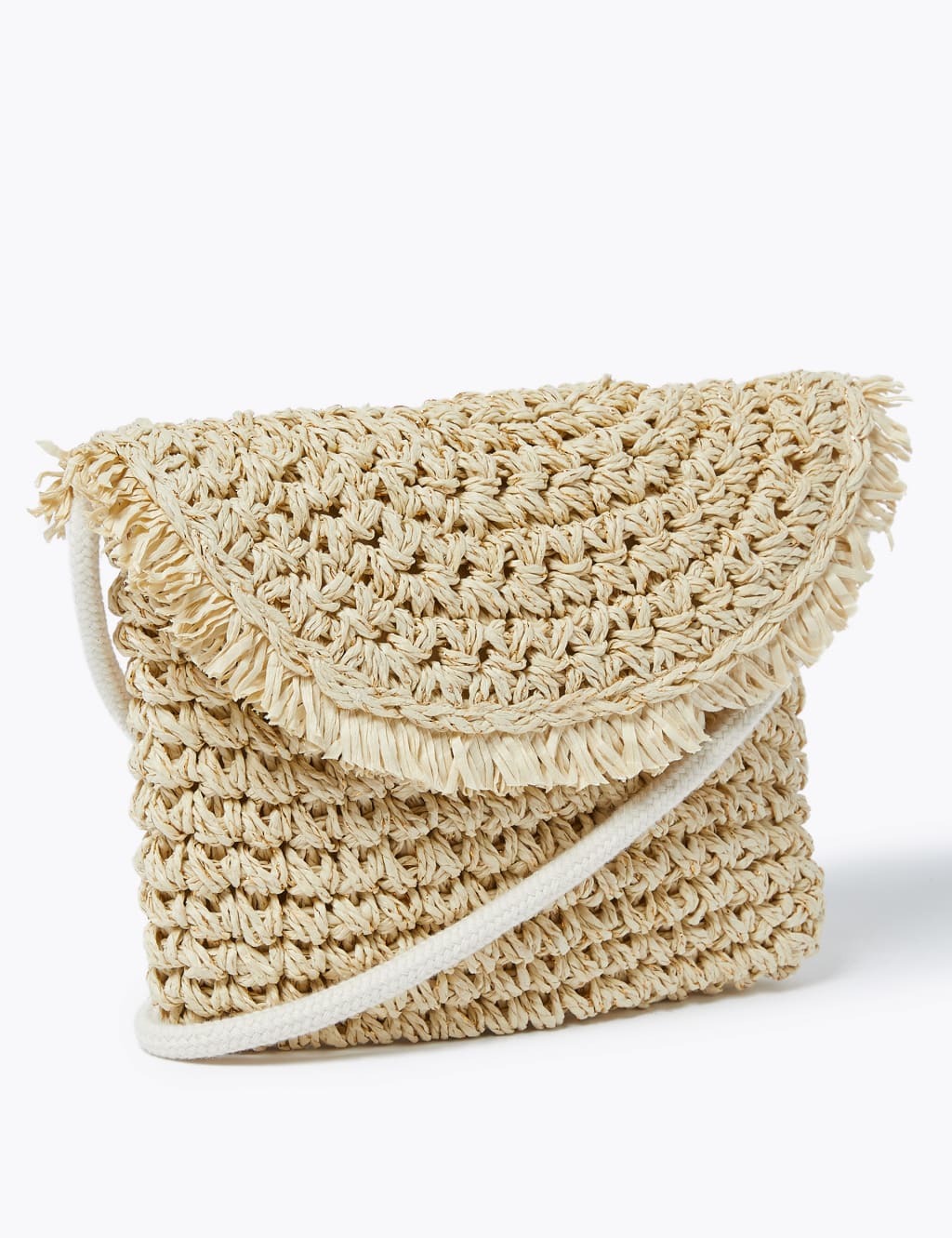 Kids' Straw Cross Body Bag 2 of 4