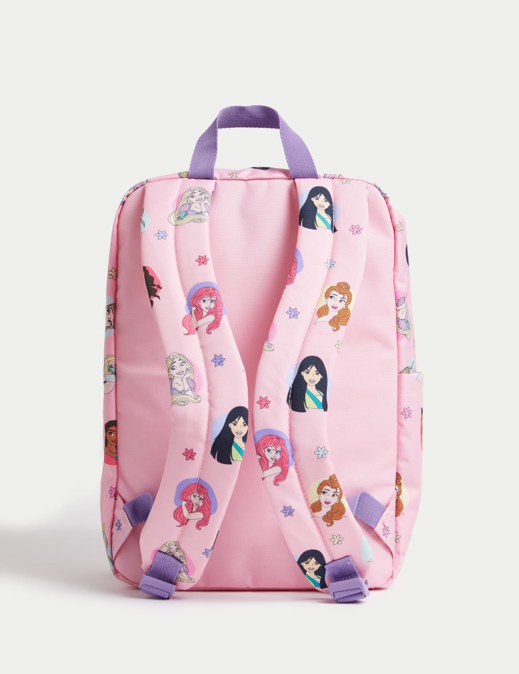 Pink princess backpack store
