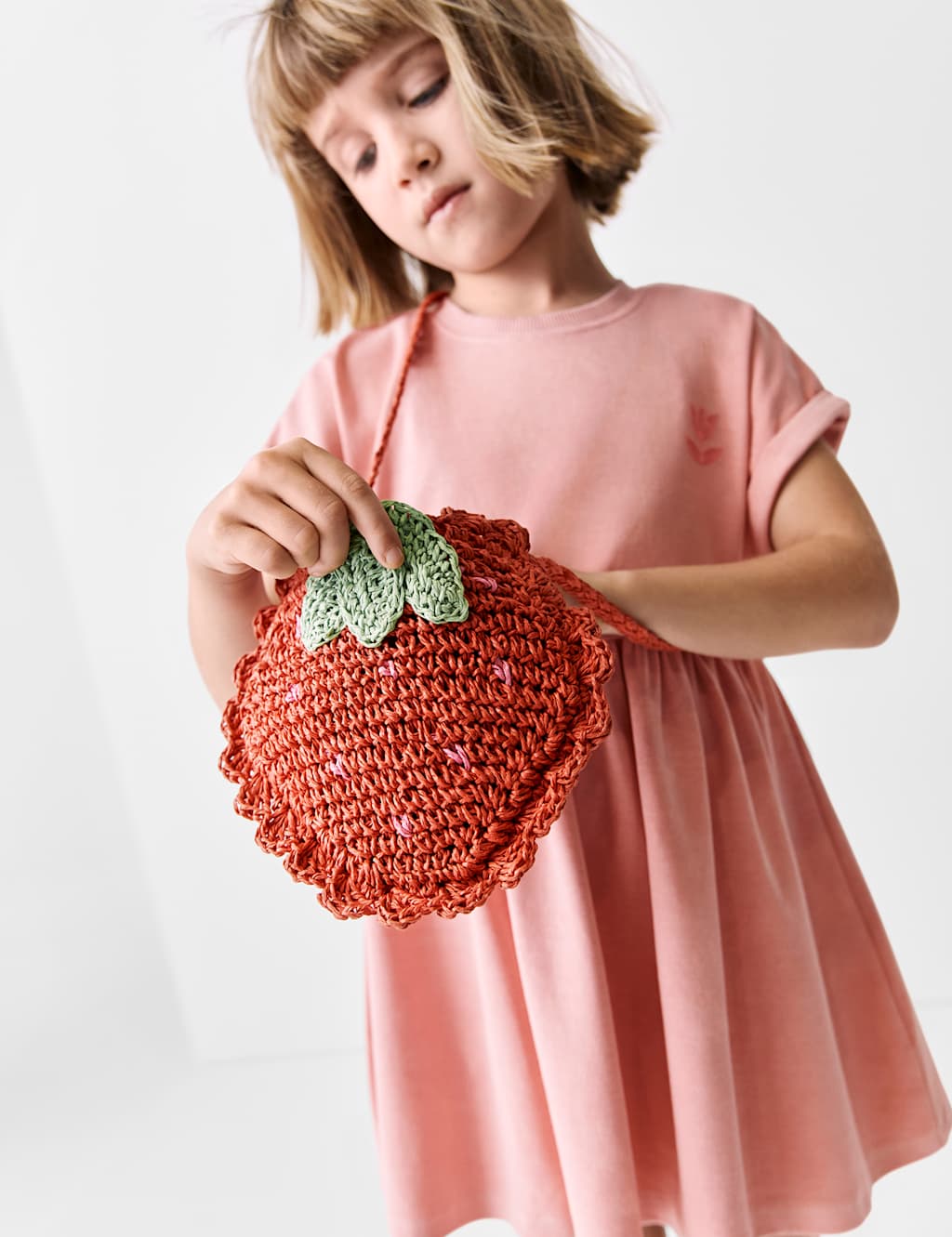Kids' Strawberry Cross Body Bag 5 of 5