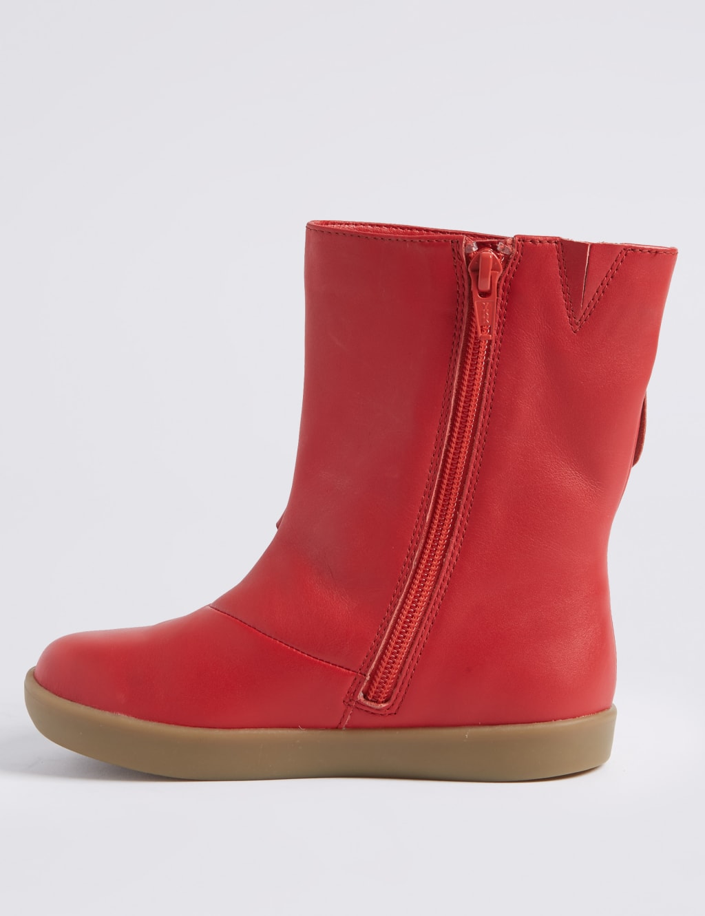 Kids leather ankle boots shop