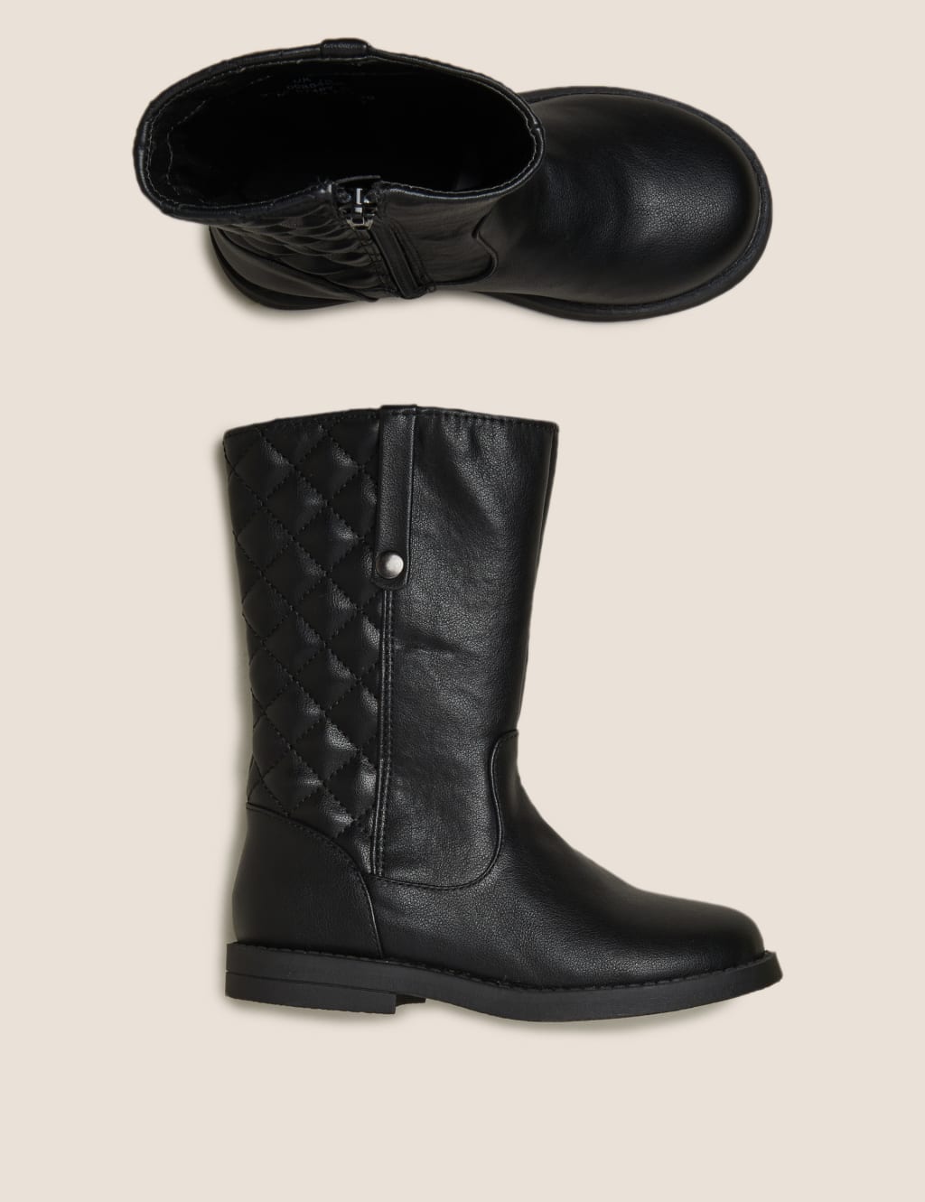 Kids Freshfeet™ Quilted Mid Calf Boots (5 Small - 12 Small) 3 of 6