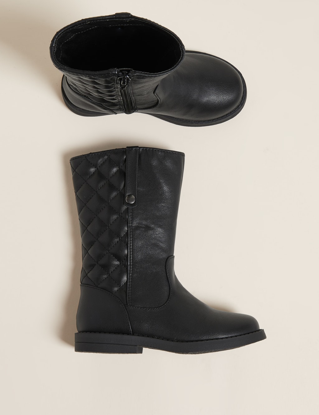 Kids Freshfeet™ Quilted Mid Calf Boots (5 Small - 12 Small) 2 of 6