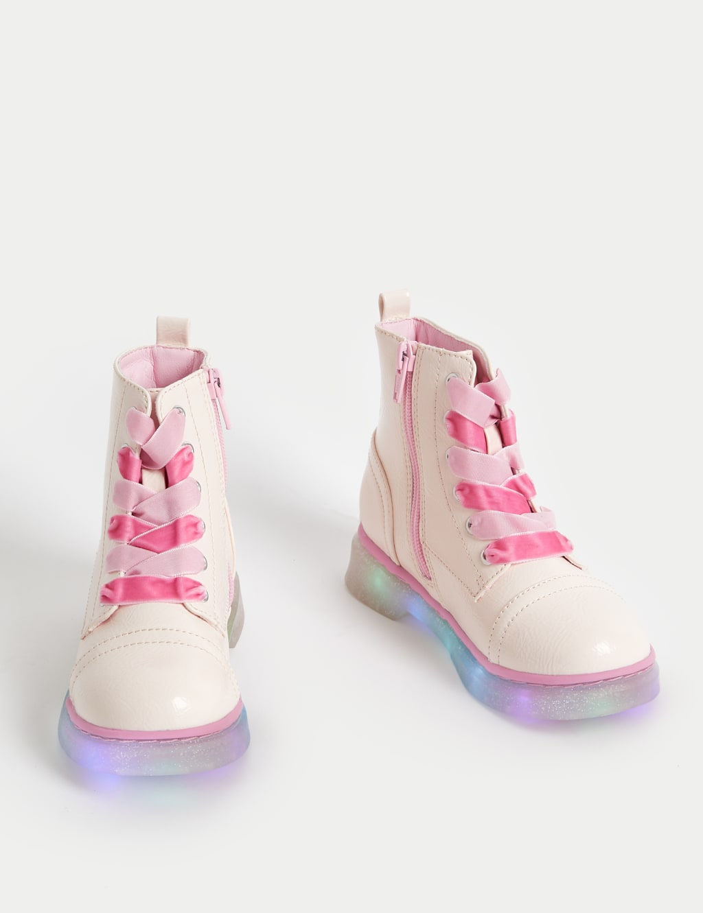 Kids Freshfeet Light Up Boots 4 Small 2 Large