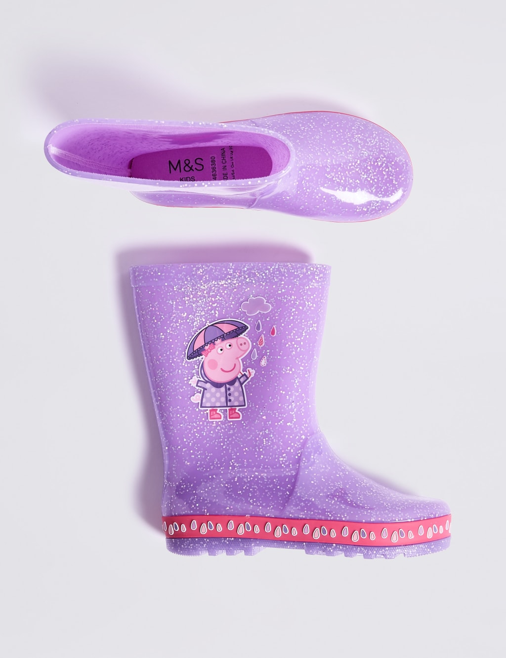 Kids Peppa Pig Wellies 5 Small 12 Small M S