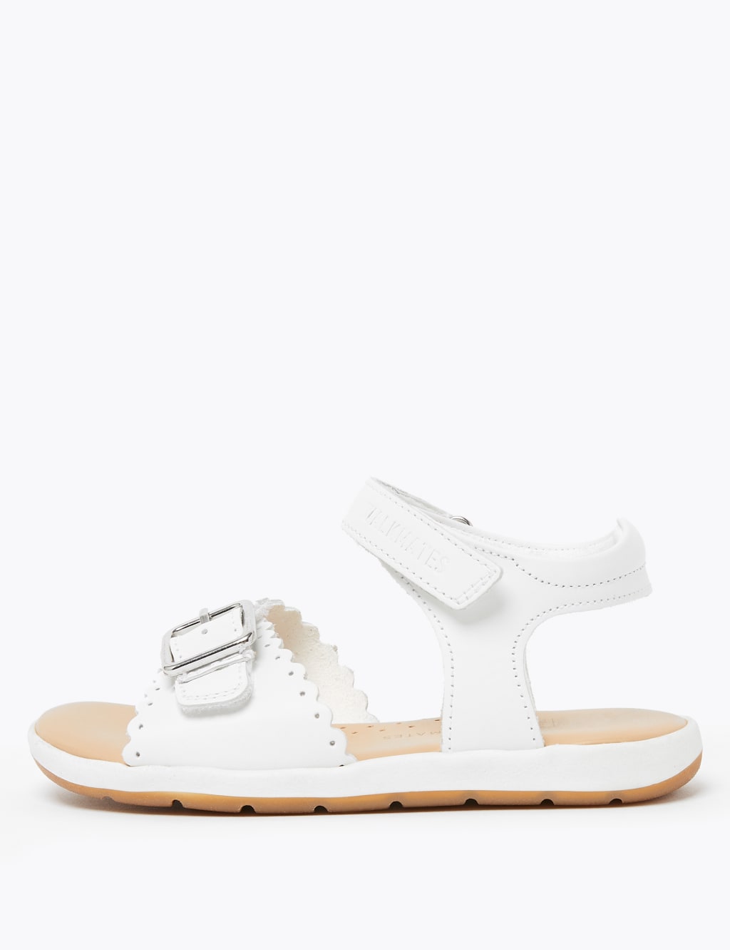 Kids’ Scalloped Leather Sandals (4 Small - 12 Small) 3 of 5