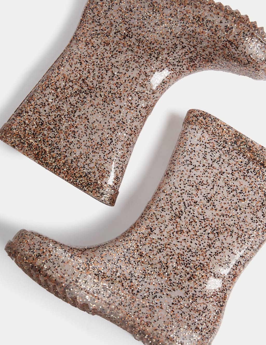 Kids Glitter Wellies 4 Small 12 Small M S Collection M S