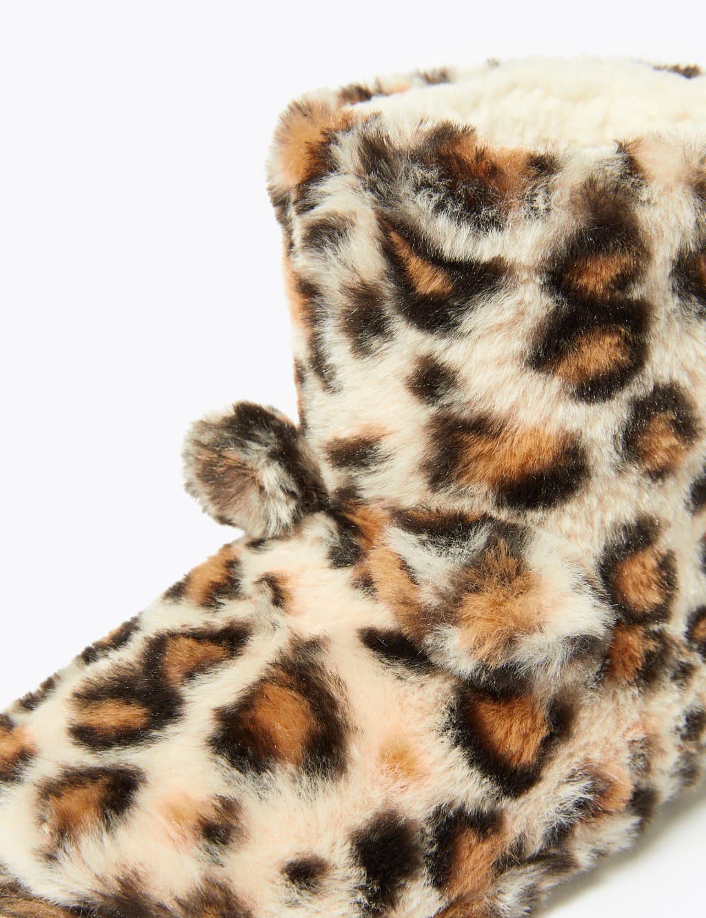 Kids' Leopard Slippers (5 Small - 6 Large) 4 of 5