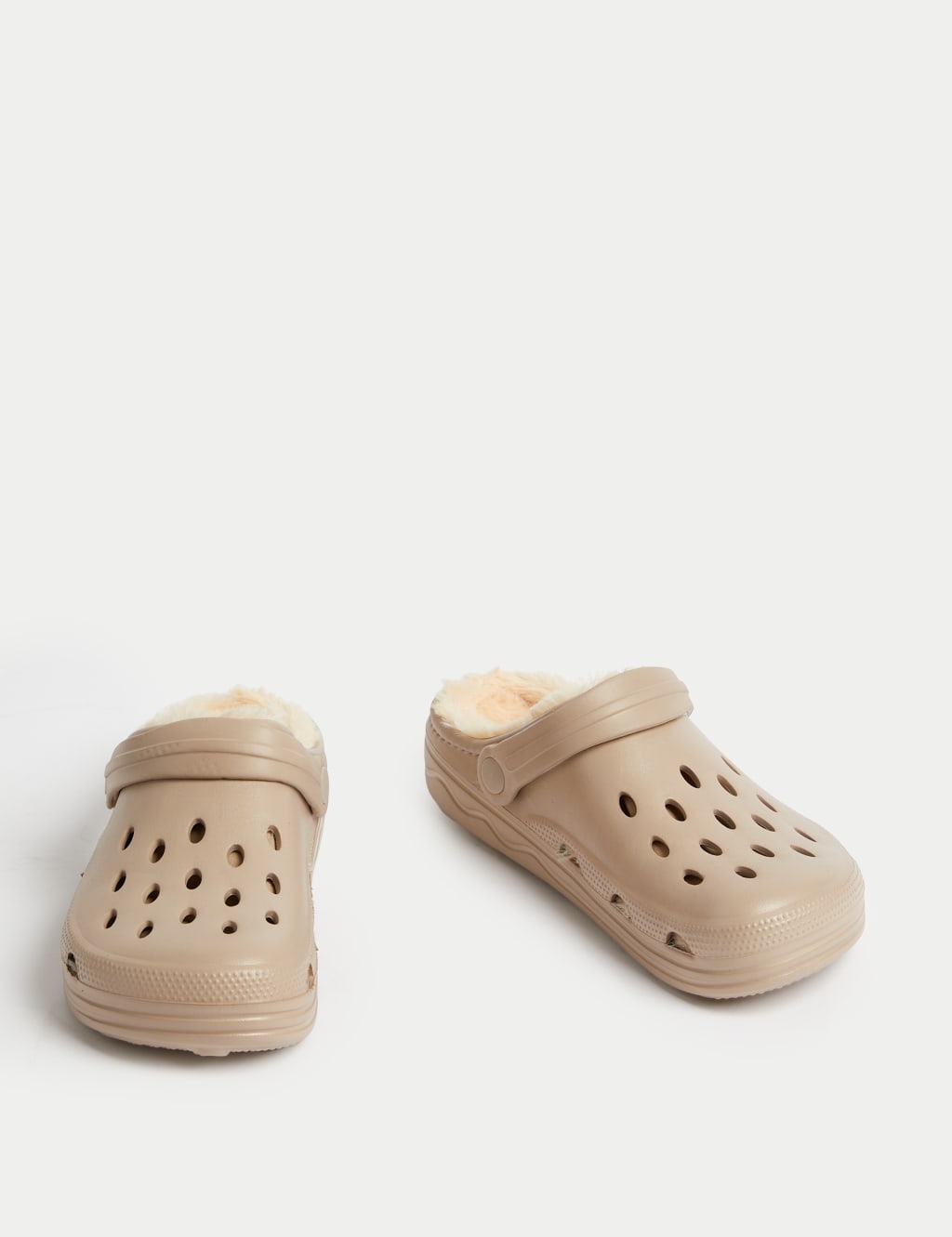 Kids Faux Fur Lined Clogs 1 Large 6 Large M S Collection M S