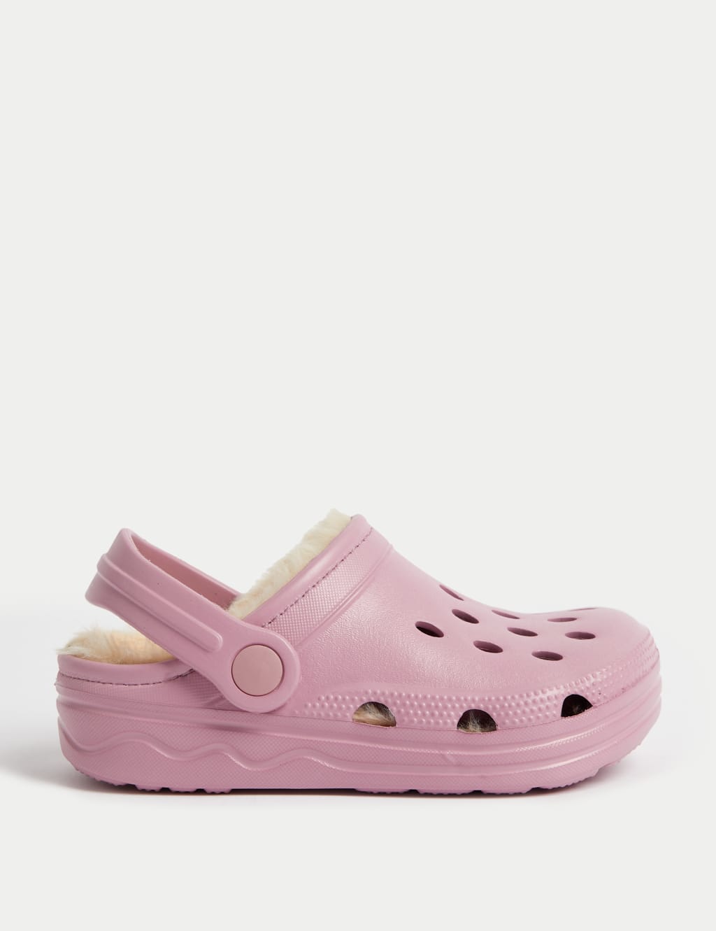 Kids' Fur Lined Clogs (4 Small - 6 Large) 1 of 4