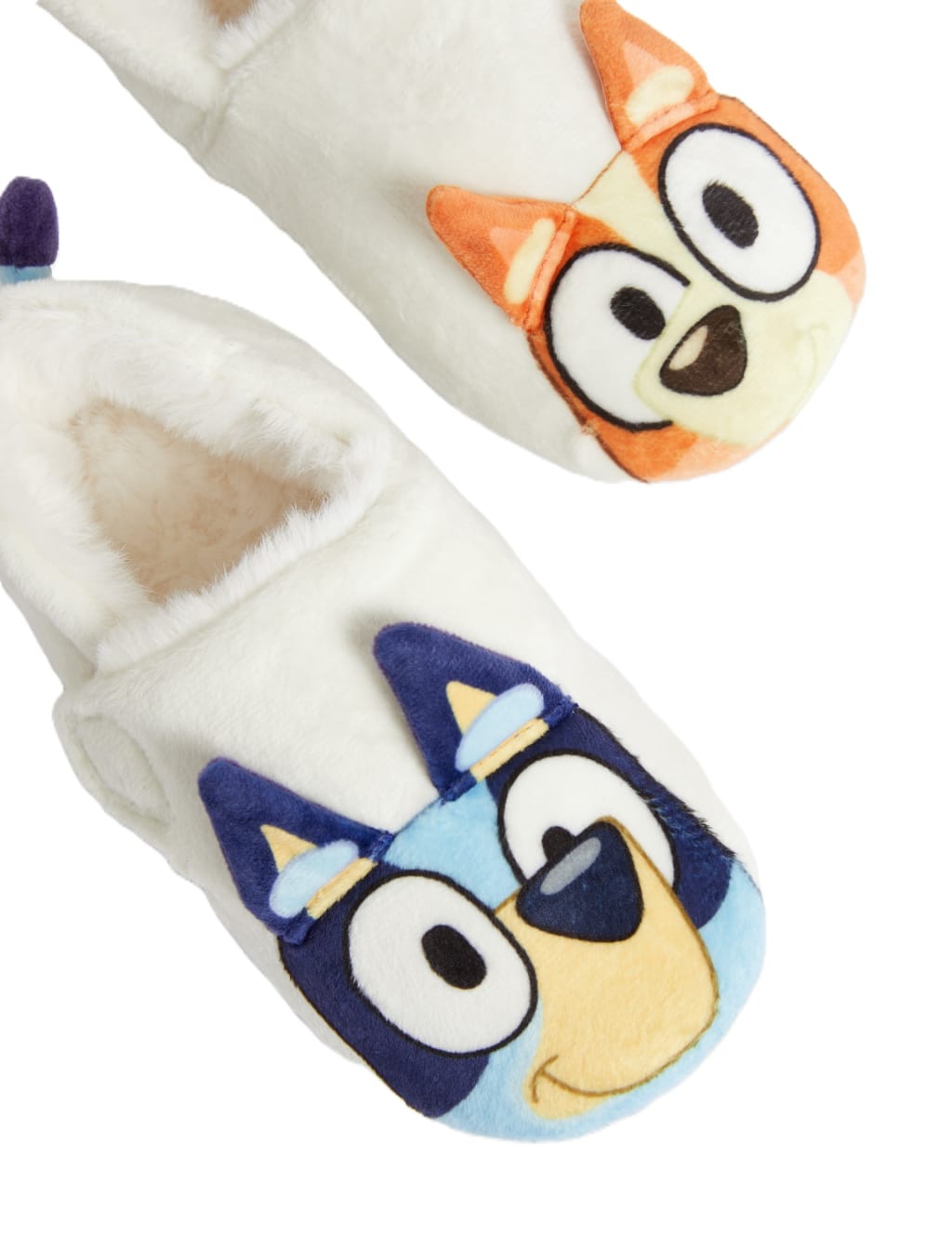 Kids Bluey Riptape Slippers 4 Small 12 Small M S Collection M S