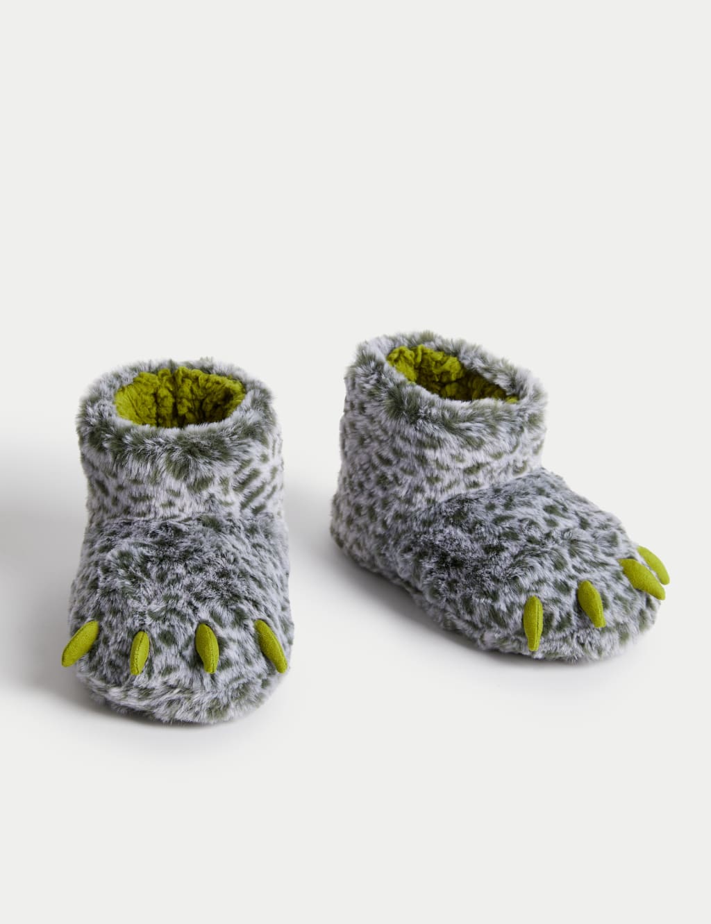 Kids Monster Claw Slipper Boots 4 Small 7 Large M S Collection M S