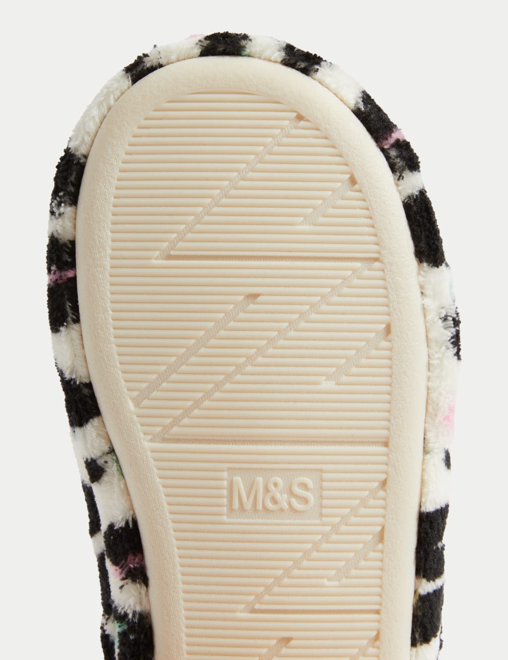 Kids Animal Print Slipper Boots 4 Small 6 Large M S Collection M S