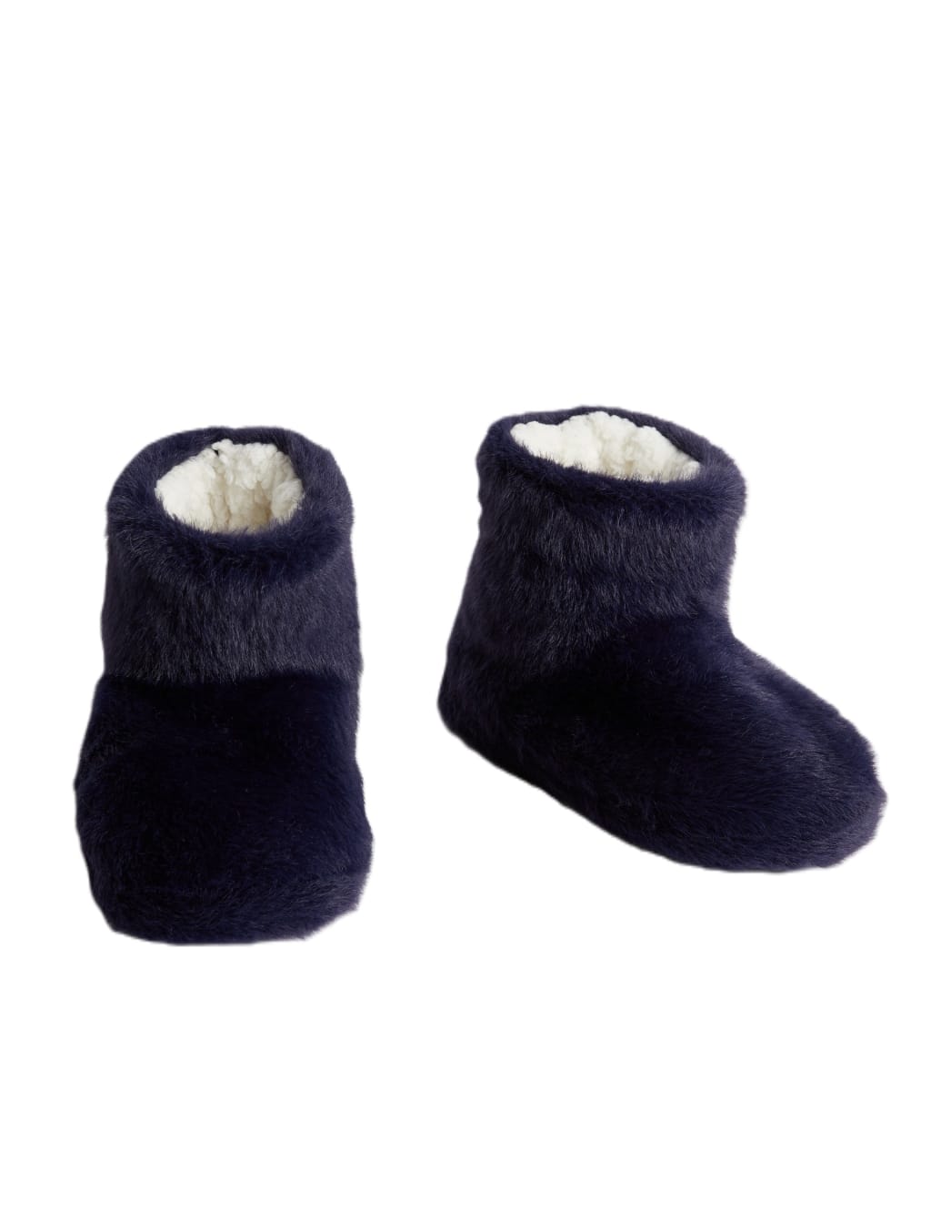 Kids Faux Fur Slipper Boots 4 Small 7 Large