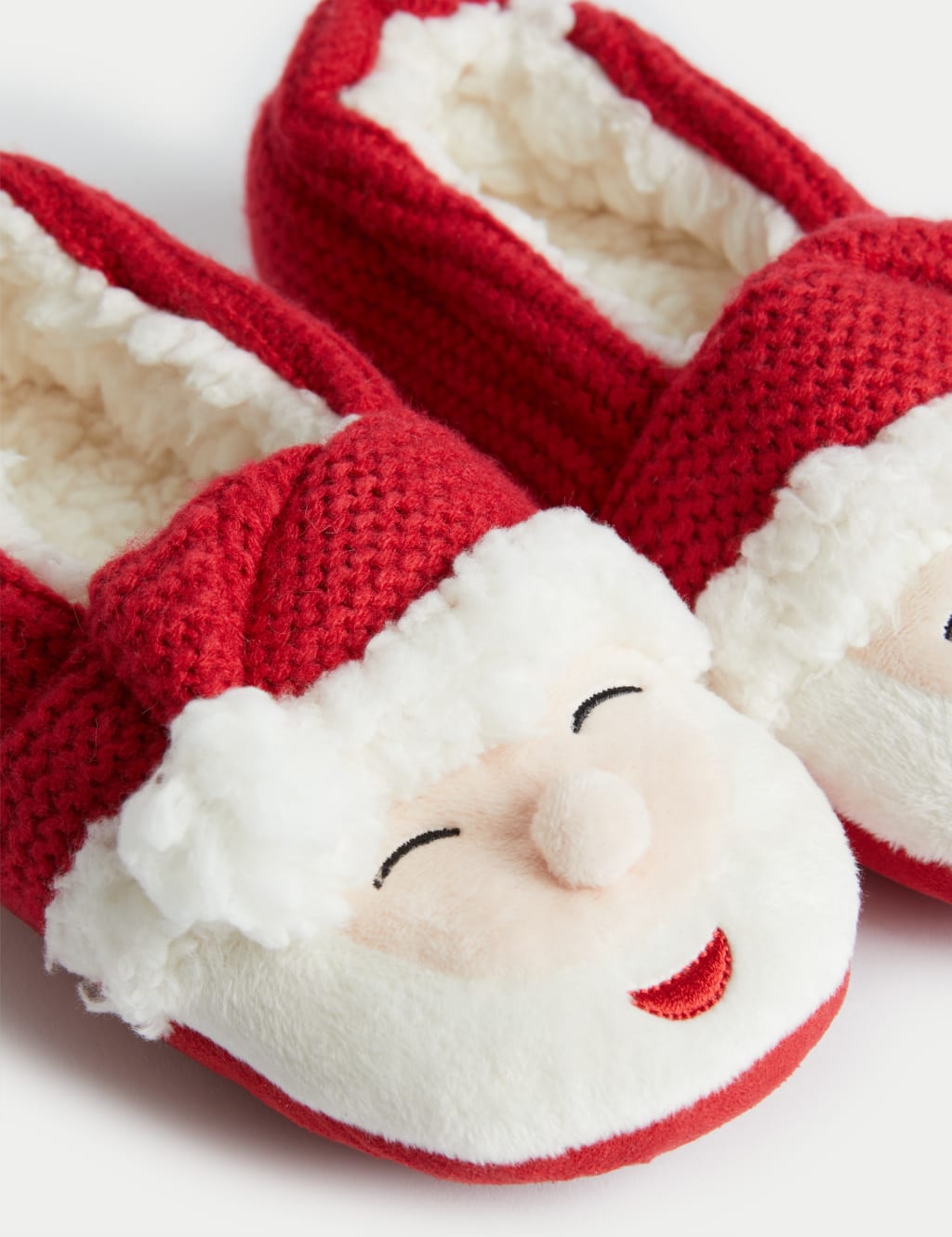 Santa slippers for kids top