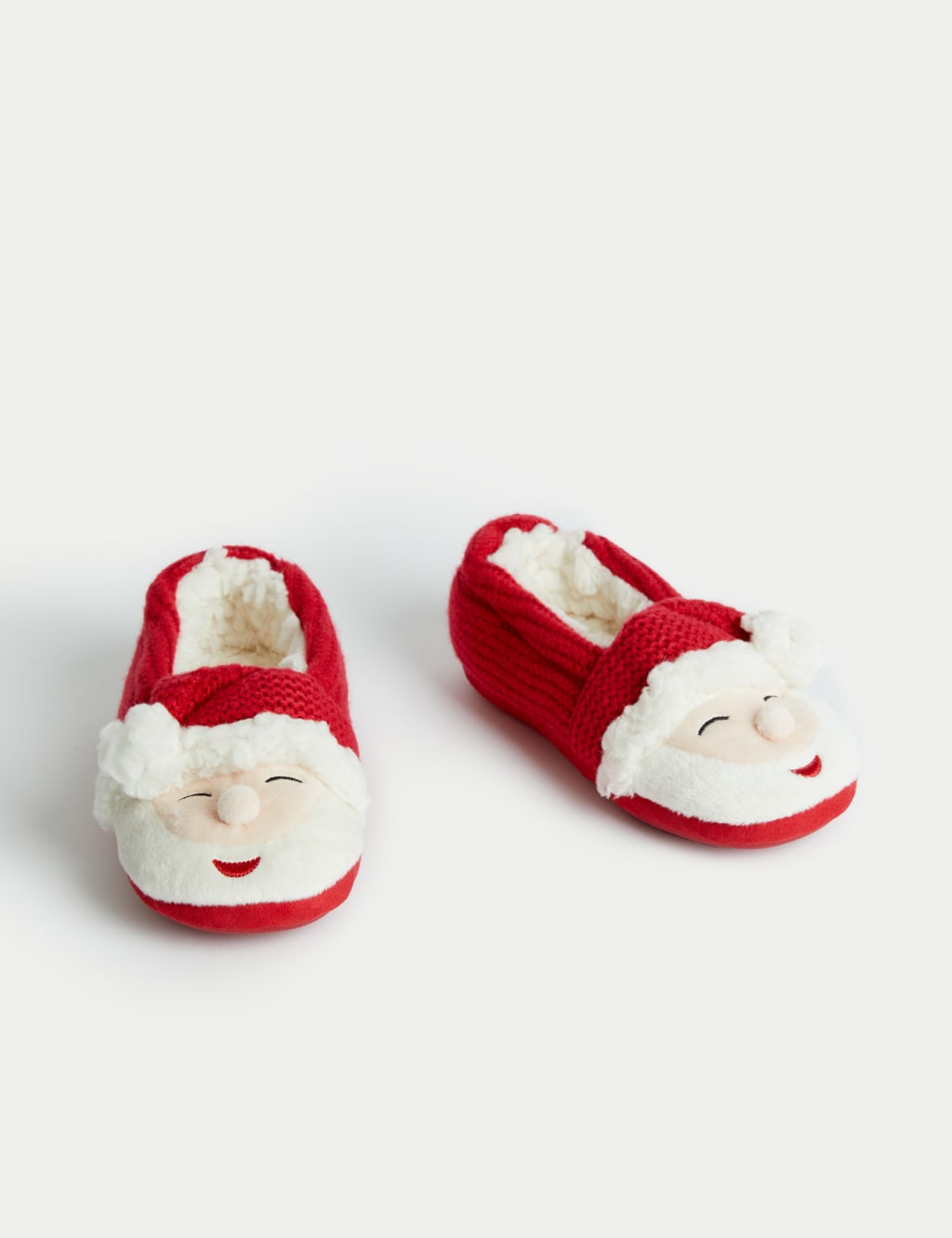 Santa slippers for toddlers hot sale