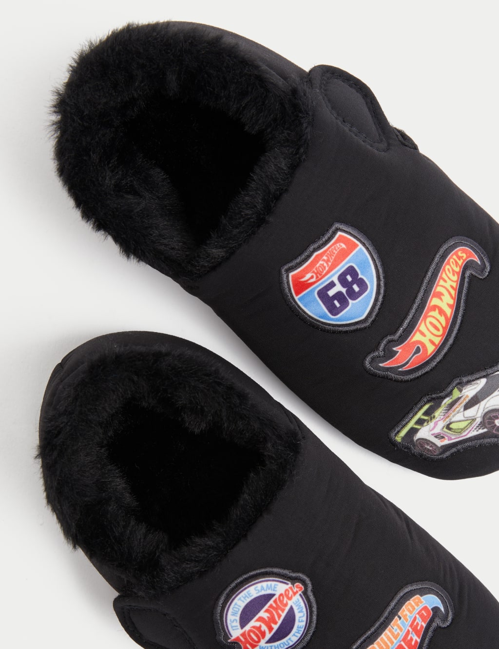 Kids' Hot Wheels™ Riptape Slippers (4 Small - 13 Small) 3 of 4