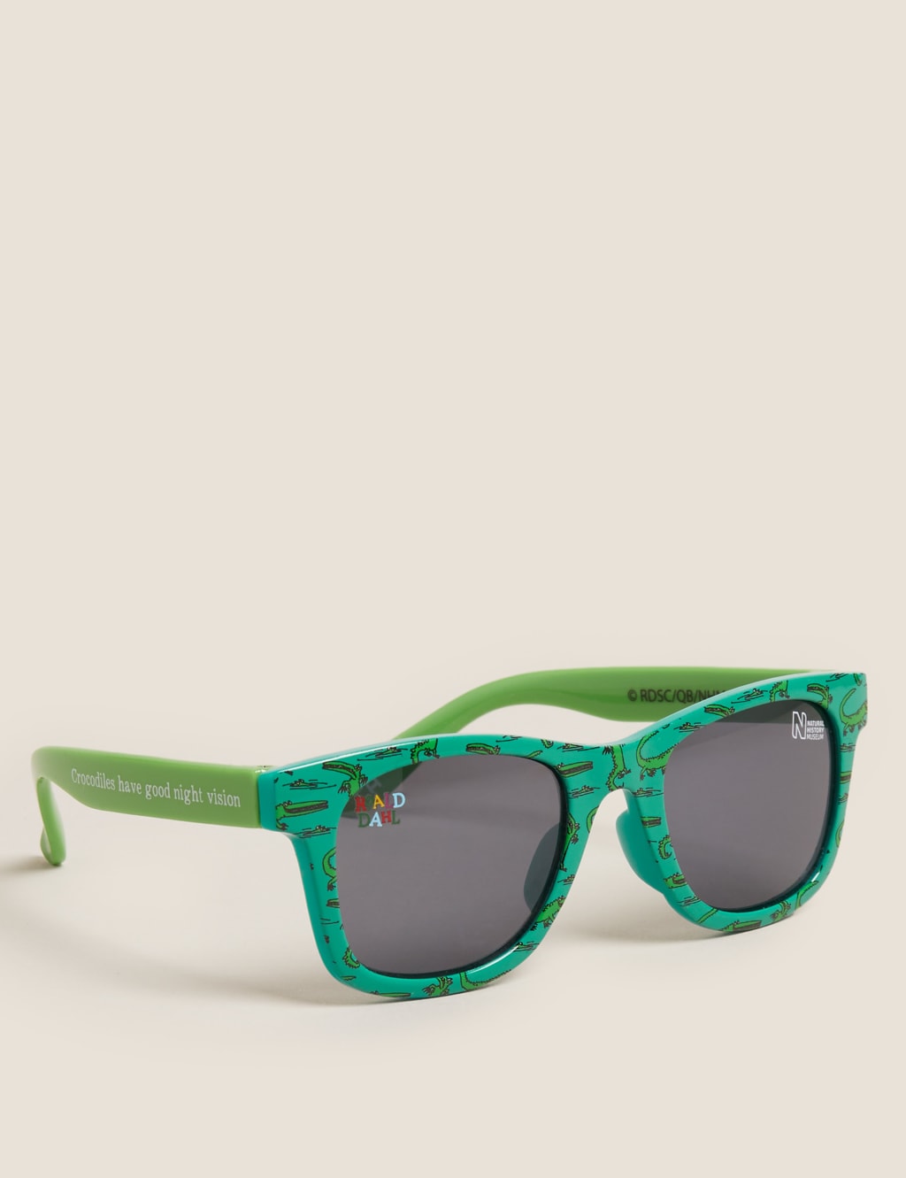 Kids' Roald Dahl™ & NHM™ Crocodile Sunglasses - Small Size 1 of 4