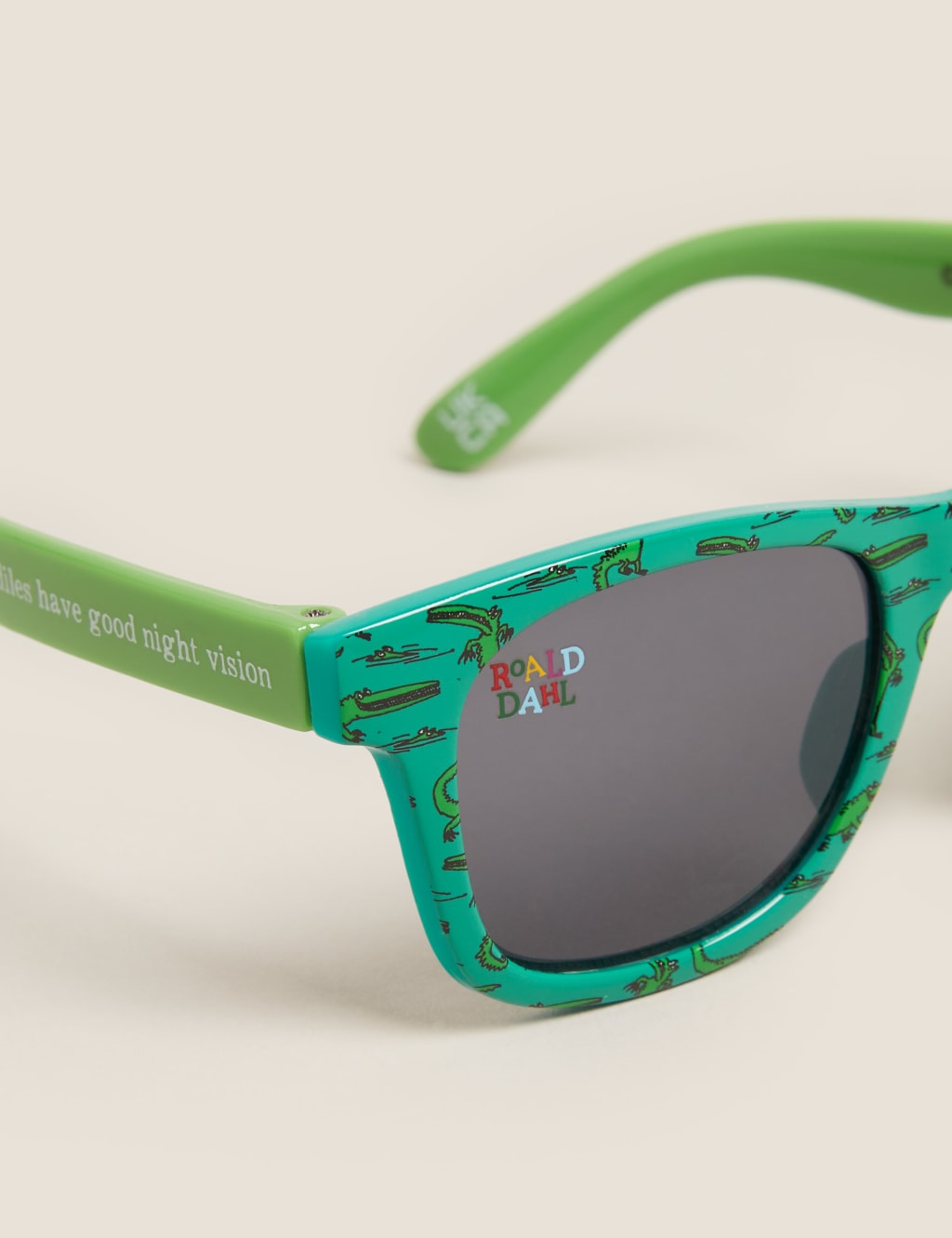 Kids' Roald Dahl™ & NHM™ Crocodile Sunglasses - Small Size 2 of 4