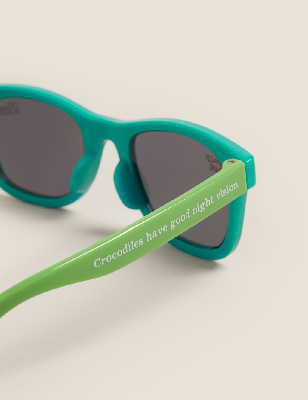 Kids' Roald Dahl™ & NHM™ Crocodile Sunglasses - Small Size 3 of 4