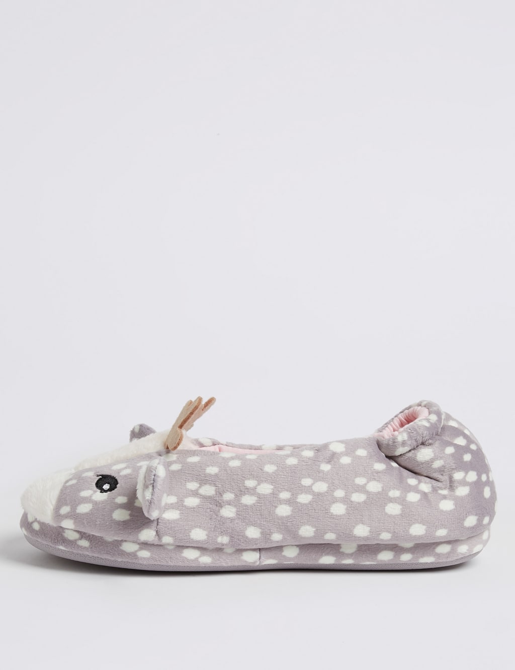 Kids’ Deer Ballet Slippers (13 Small - 6 Large) 3 of 5