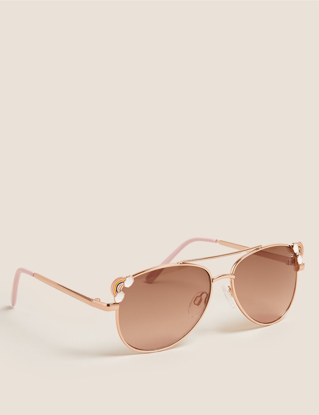 Kids' Rainbow Aviator Sunglasses 1 of 2