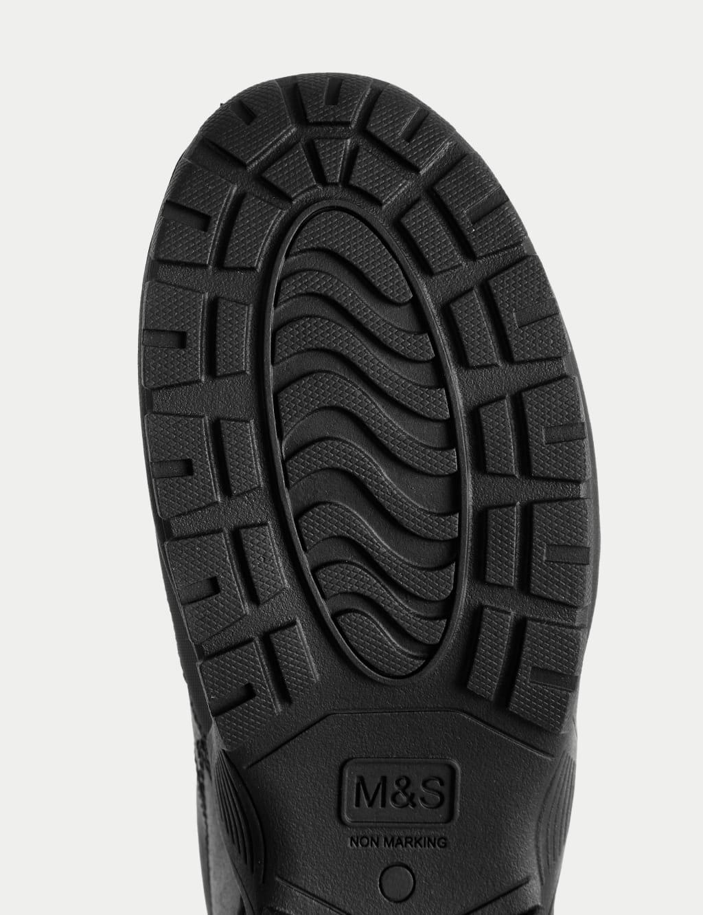 Kids' Leather Riptape School Shoes (2½  Large - 9 Large) 4 of 4