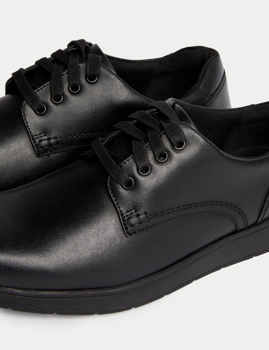 Kids' Leather School Shoes (13 Small - 9 Large) 3 of 4