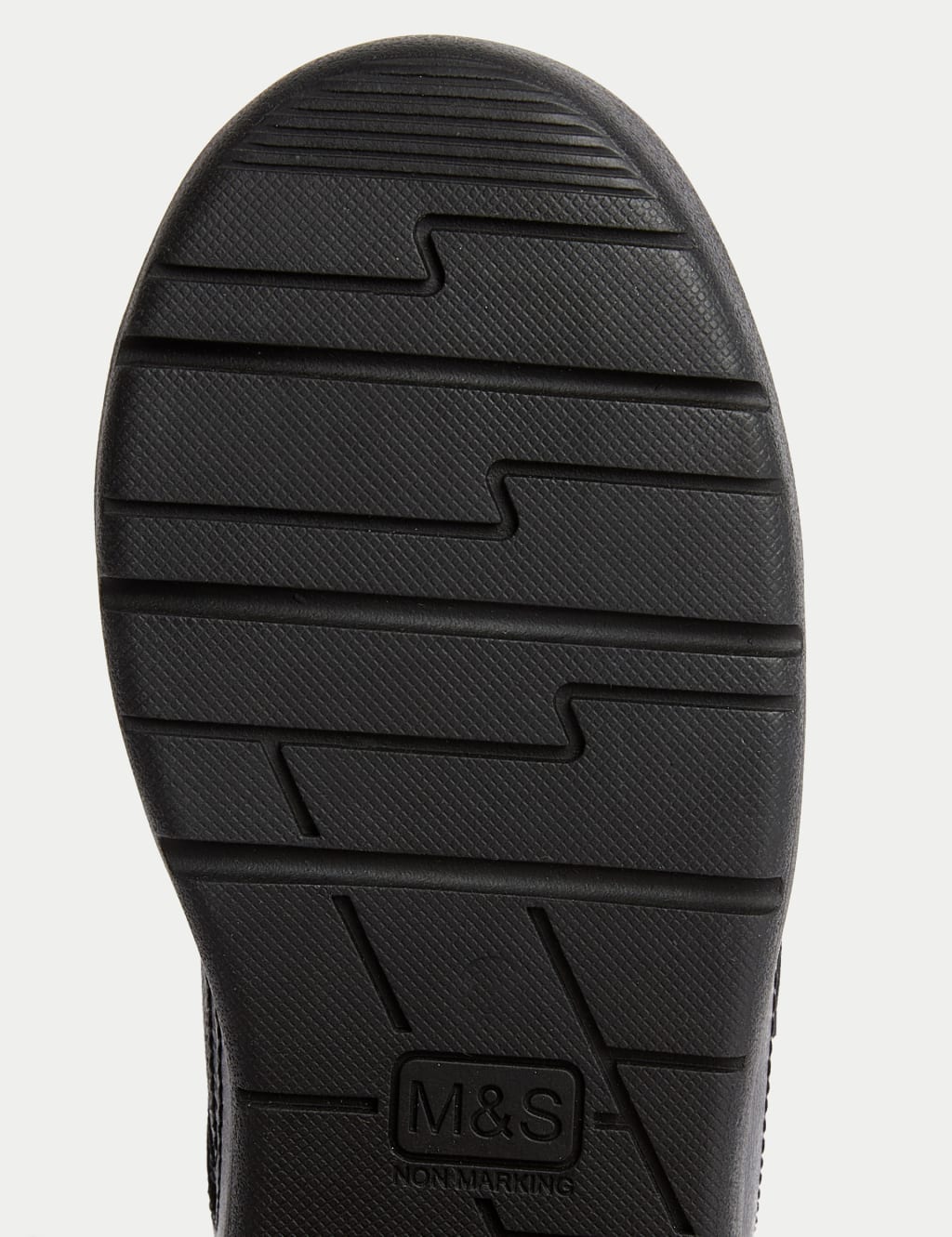 Leather Riptape School Shoes (8 Small - 2  Large) 4 of 4