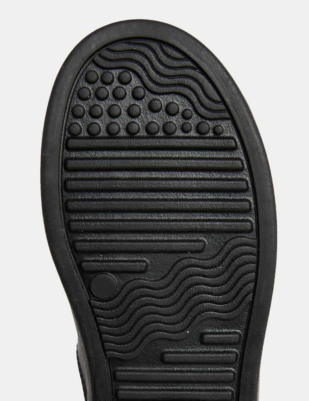 Kids' Leather Zip Fastening School Shoes (8 Small-2 Large) 4 of 4