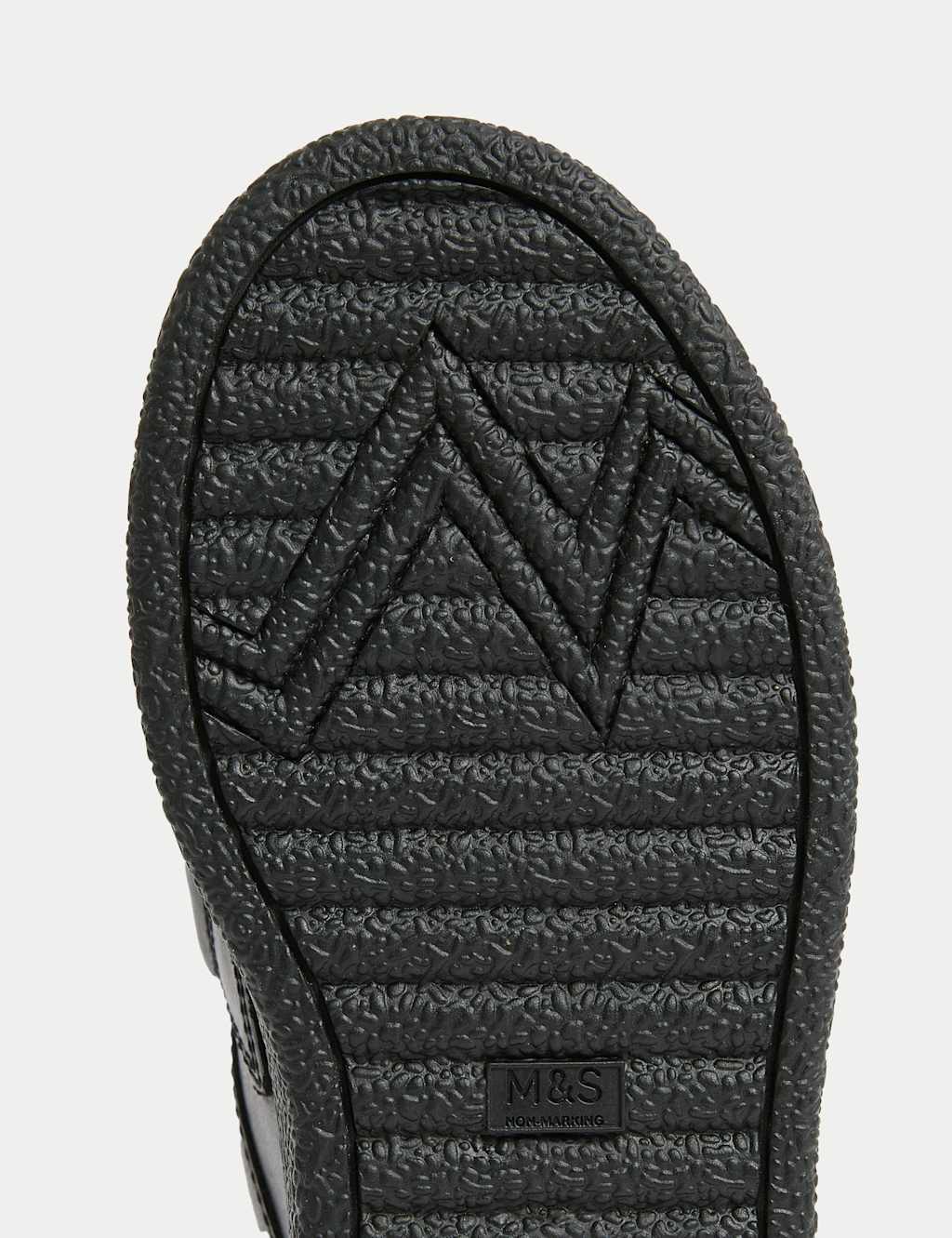 Kids Leather Apron Front School Shoes (8 Small-2 Large) 3 of 3