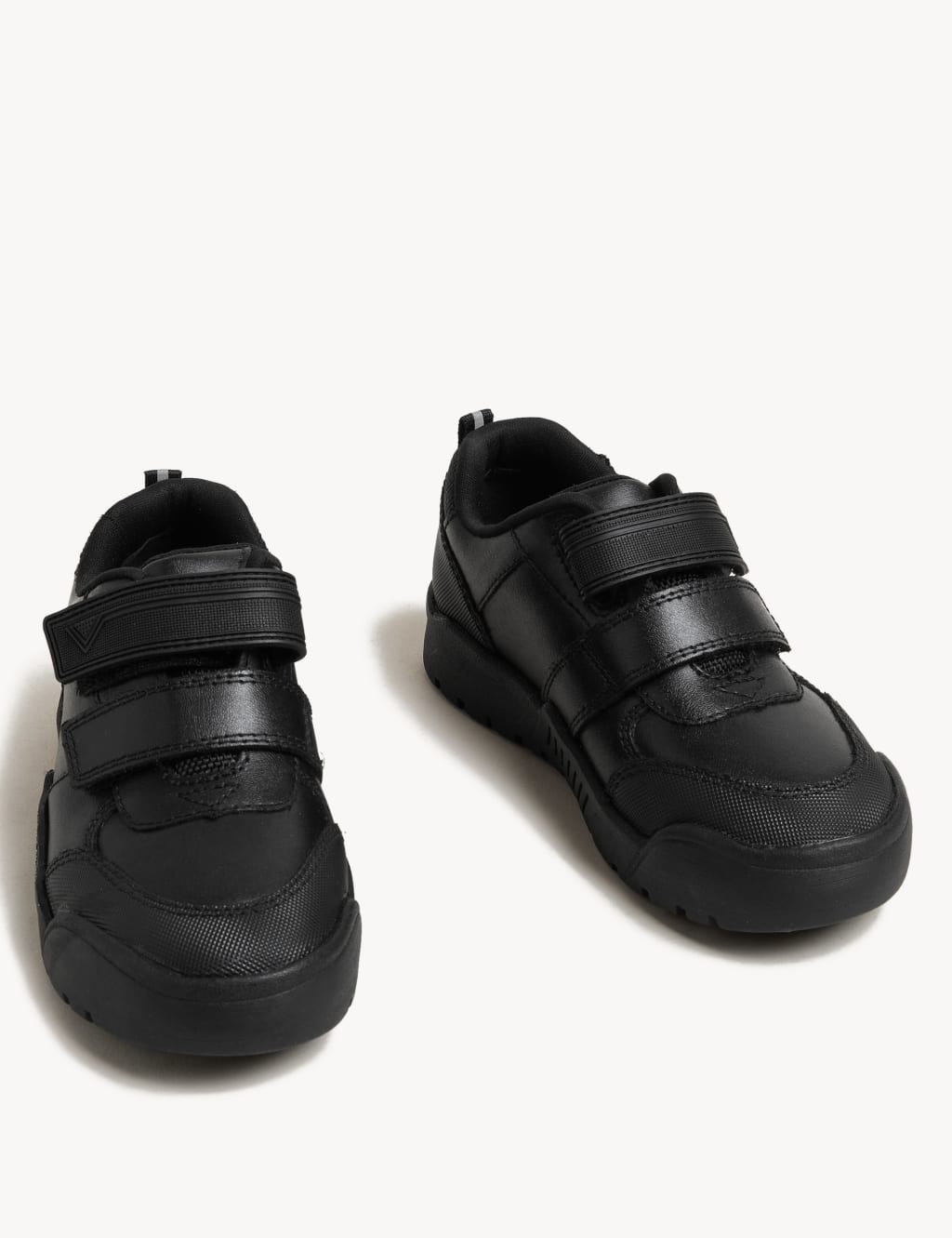 Kids' Leather School Shoes (8 Small - 2 Large) 2 of 5