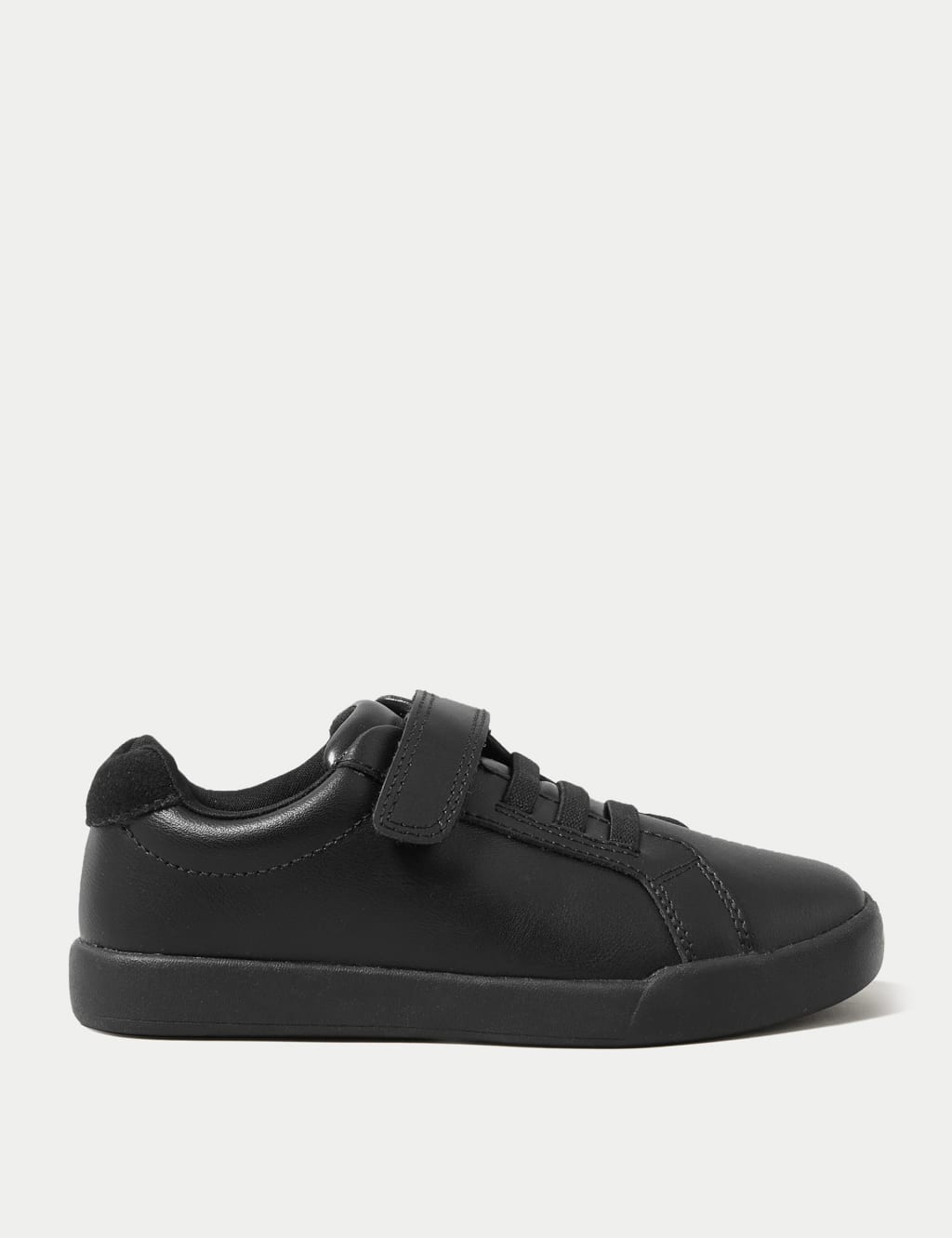 Kids Leather Riptape School Shoes 8 Small 2 Large M S Collection M S