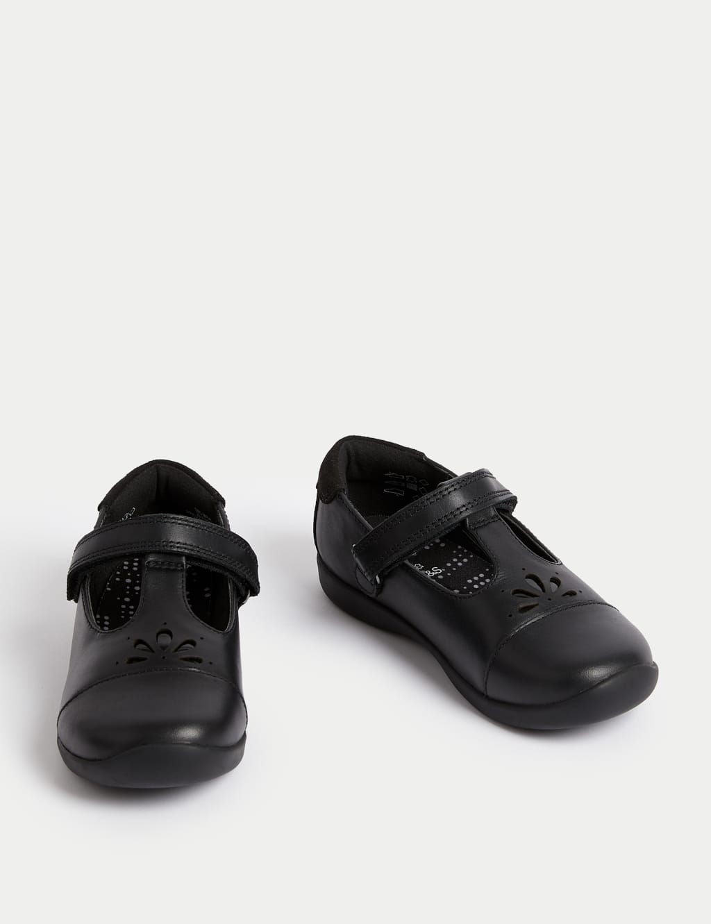 Kids' Brogue Detail Leather School Shoes (8 Small - 2 Large) 2 of 4