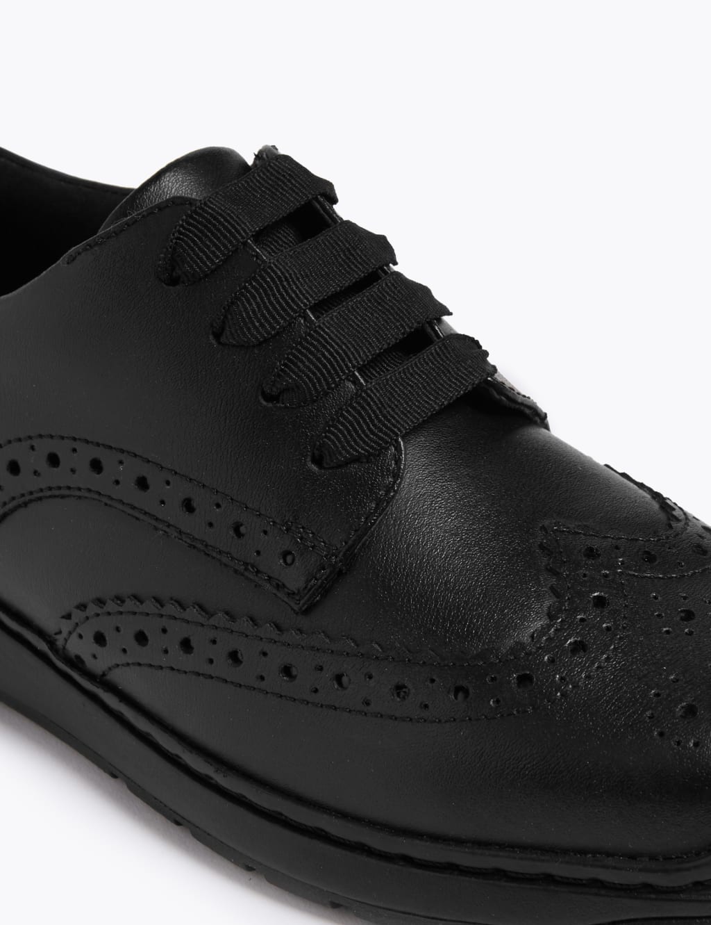 Kids’ Leather School Shoes (13 Small - 7 Large) 4 of 5
