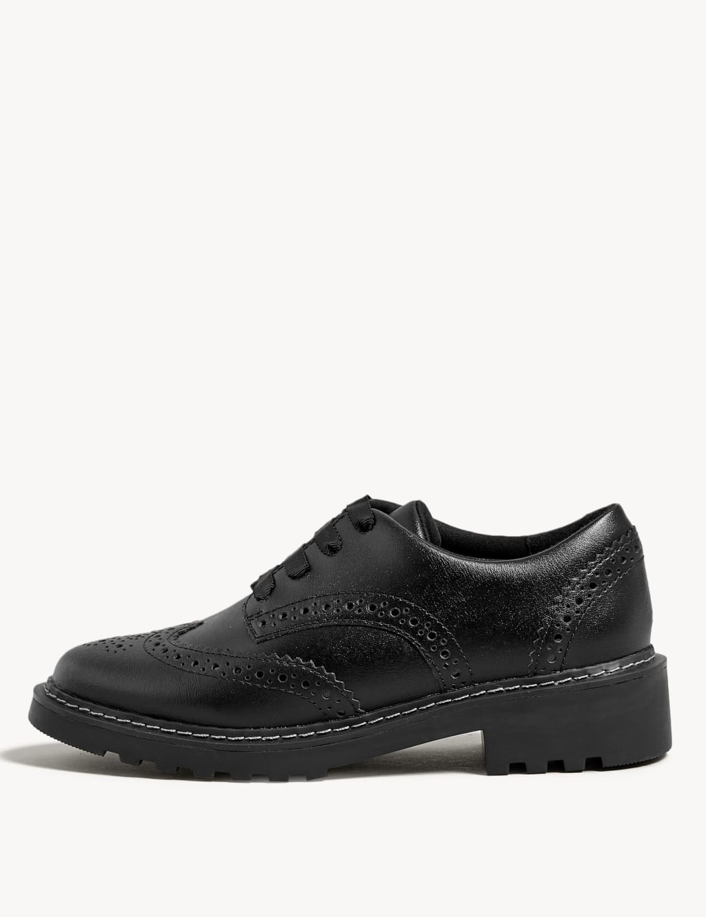 Kids' Leather School Shoes (13 Small - 7 Large) 5 of 6