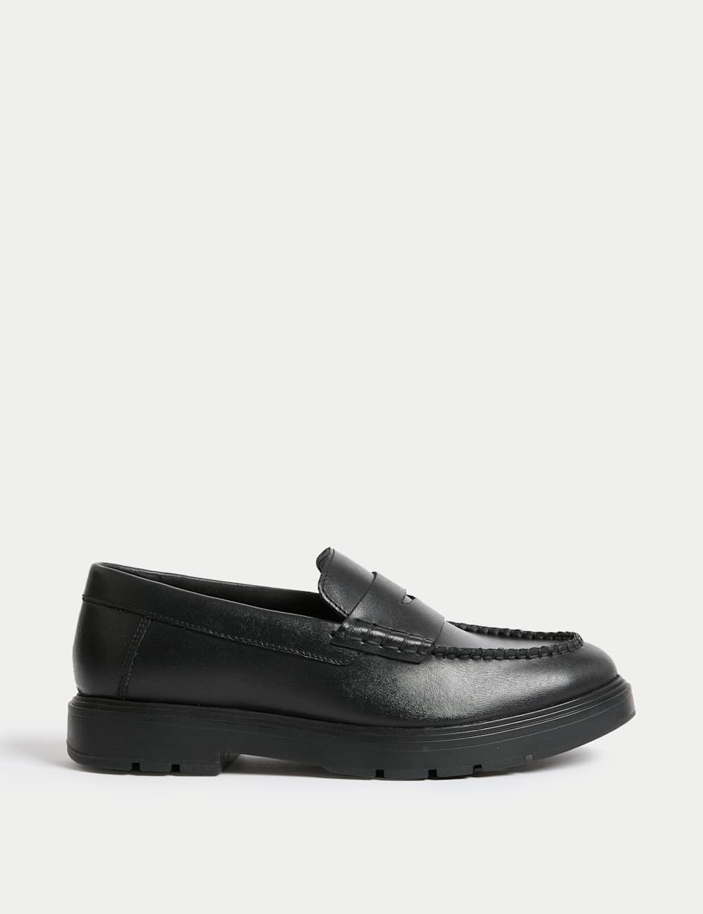 Kids' Leather Freshfeet™ Loafer School Shoes 1 of 4