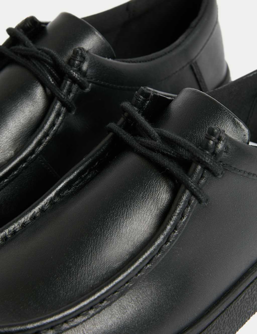 Kids' Leather School Shoes (13 Small - 9 Large) 3 of 4