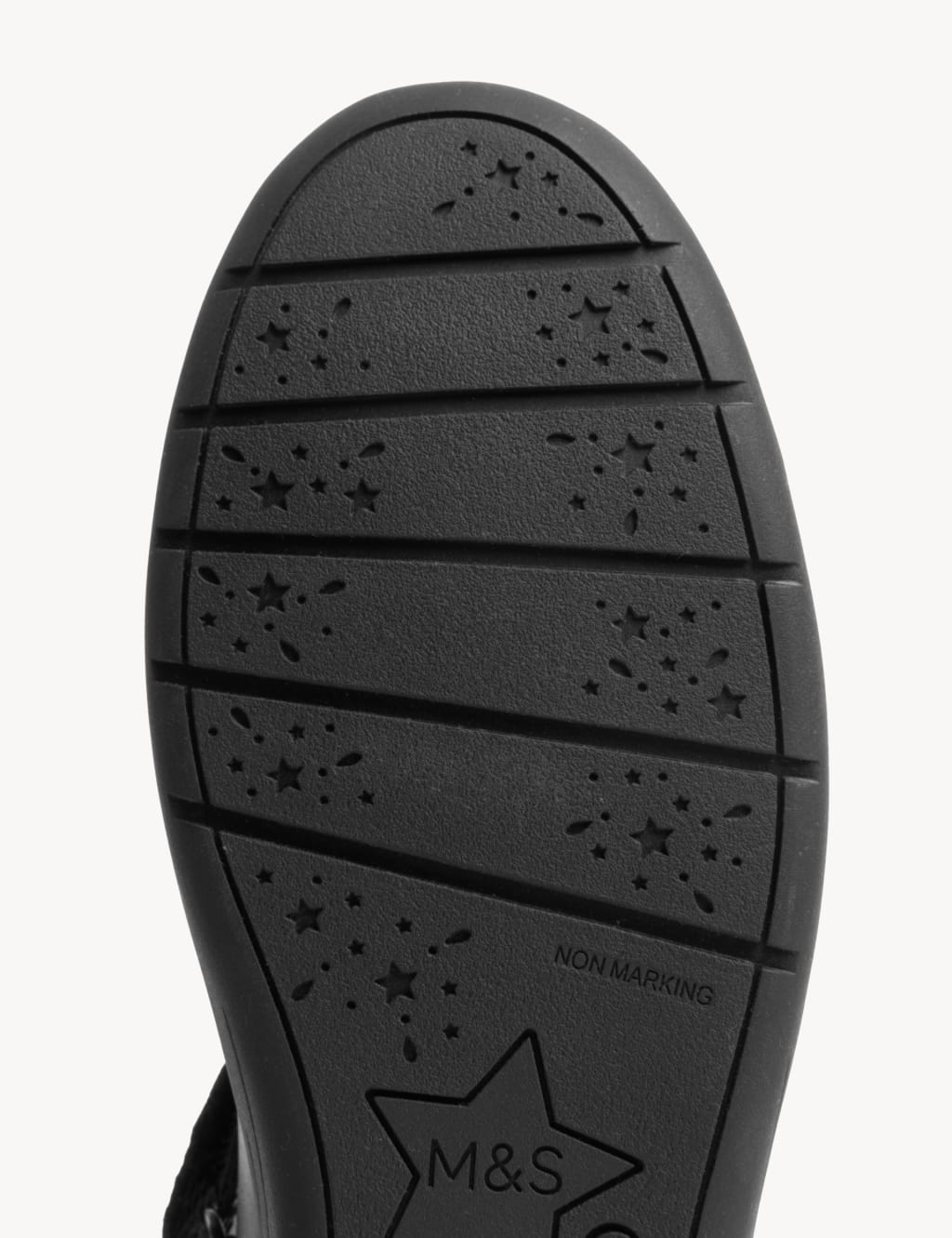 Kids' Leather Wedge Mary Jane School Shoes (2½  Large - 7 Large) 4 of 5